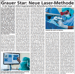 Presseartikel "Grauer Star"